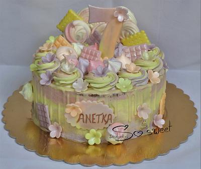 Pastel drip cake - Cake by Drahunkas