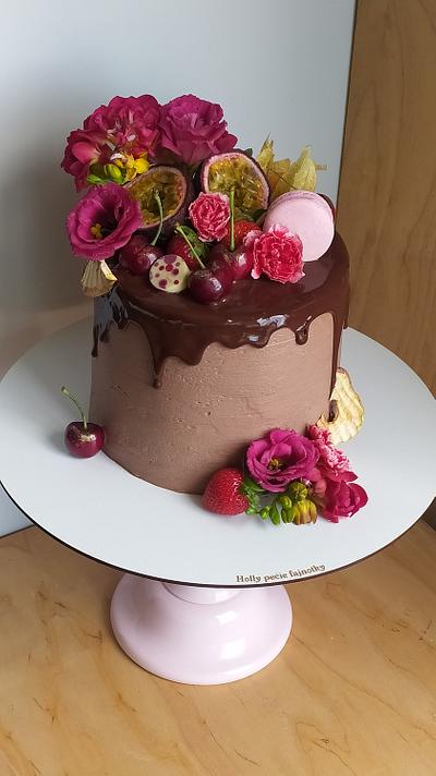 Birthday cake - Cake by Hollypeciefajnotky