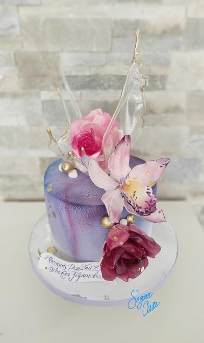 Purple beauty - Cake by Tanya Shengarova
