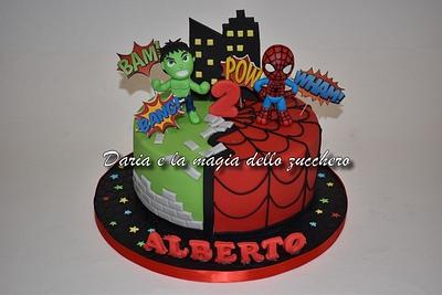 Baby heroes cake - Cake by Daria Albanese
