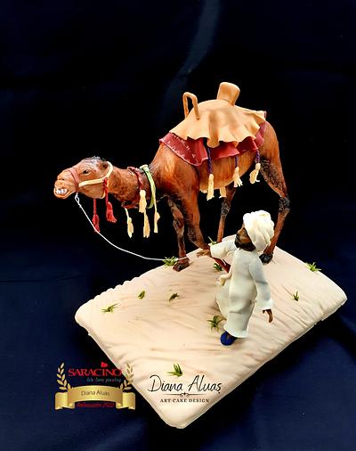 With the camel through the desert - Cake by  Diana Aluaş