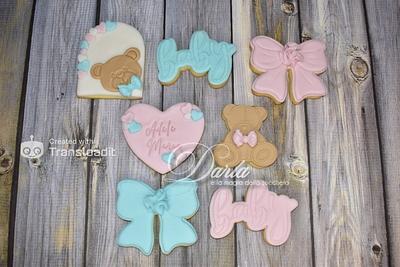 Baby shower cookies - Cake by Daria Albanese