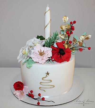 christmas cake - Cake by Adriana12