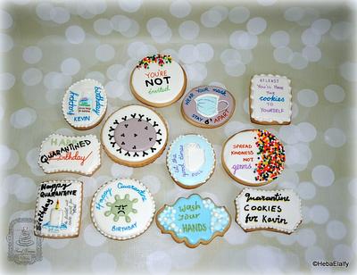 Kevin's quarantine birthday cookies - Cake by Sweet Dreams by Heba 