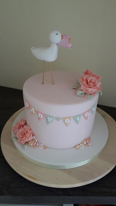Stork cake - Cake by Sue