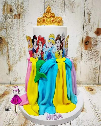 Princess Cake by lolodeliciouscake 💙 - Cake by Lolodeliciouscake