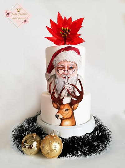 Christmas Cake  - Cake by Katia Malizia 