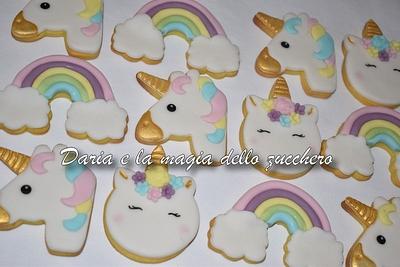 Unicorn cookies - Cake by Daria Albanese