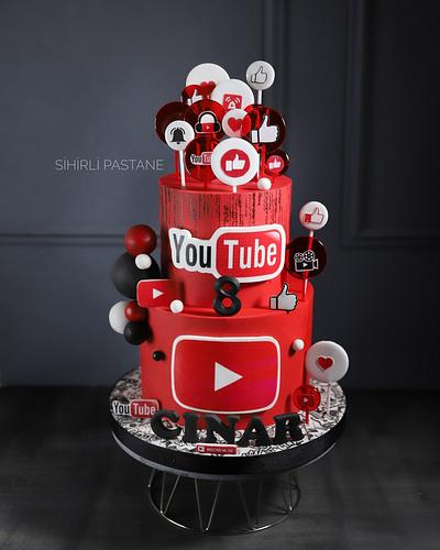 Youtube Cake - Cake by Sihirli Pastane