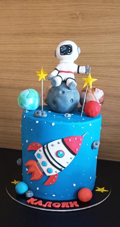 Cosmos cake - Cake by BoryanaKostadinova