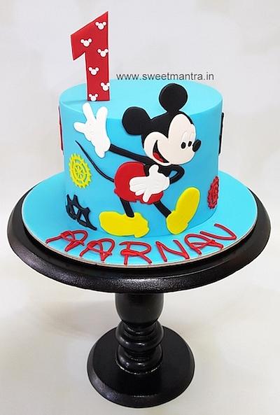 1st birthday cake for boy - Cake by Sweet Mantra Homemade Customized Cakes Pune