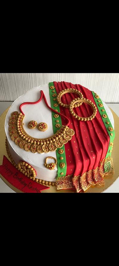 Saree cake!! - Cake by Ruchi Narang
