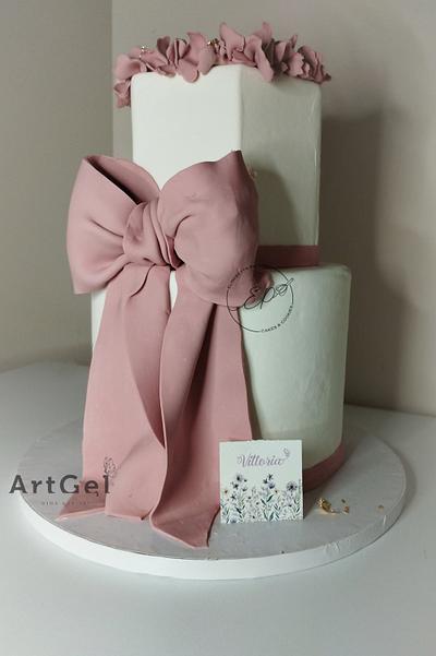 Bow cake  - Cake by Elisabetta Palumbo 