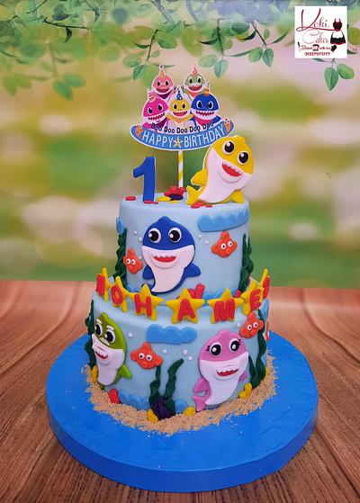 "Baby Shark cake" - Cake by Noha Sami