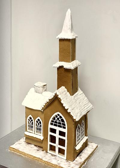 Gingerbread church - Cake by Agnes Havan-tortadecor.hu