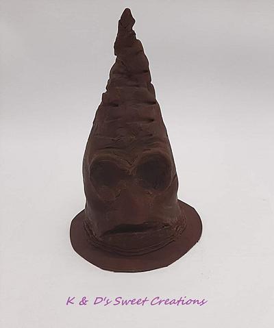 Sorting hat chocolate easter egg  - Cake by Konstantina - K & D's Sweet Creations