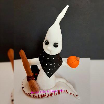 Halloween ghost - Cake by Umme Kulsum
