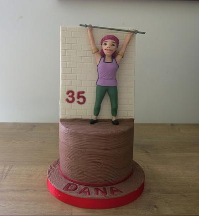 Crossfit Girl - Cake by The Garden Baker