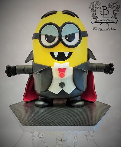 Minion Dracula Halloween cake - Cake by Bonnie Bakes UAE