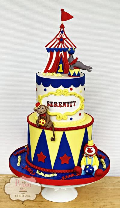 Circus Cake - Cake by Peggy Does Cake