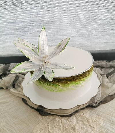 Wafer papir flowers cake - Cake by Frajla Jovana