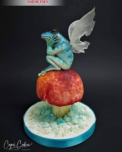 FairyFrog  - Cake by Claudia Kapers Capri Cakes