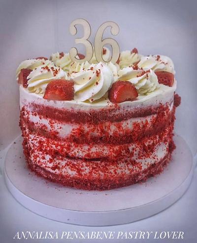 Red Passion birthday cake - Cake by Annalisa Pensabene Pastry Lover