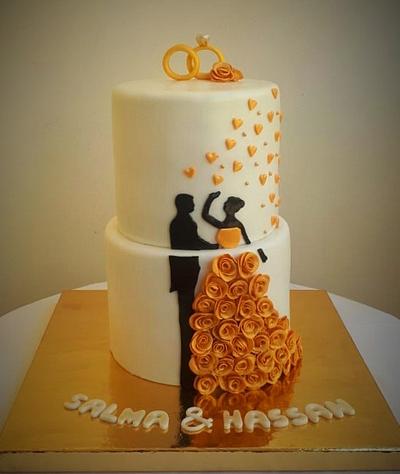 Wedding cake - Cake by Maysa