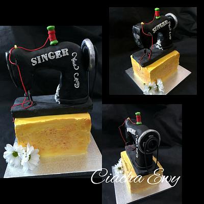 Cake Sewing Machine - Cake by Ewa