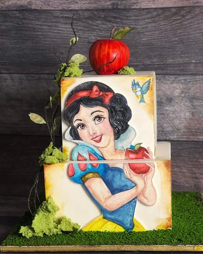 Snow white - Cake by Dsweetcakery