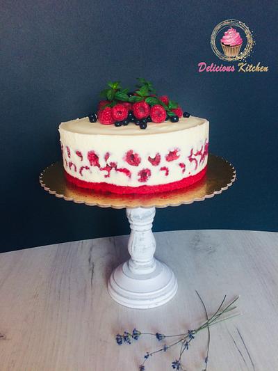 Raspberry velvet cake - Cake by Emily's Bakery