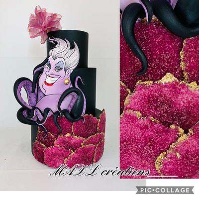 Ursula cake  - Cake by Cindy Sauvage 