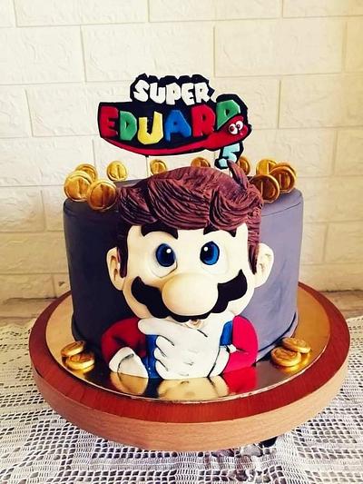 Super Mario cake - Cake by RekaBL86