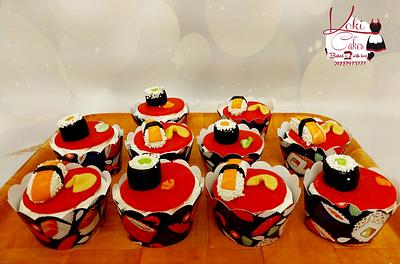 "Sushi cupcakes" - Cake by Noha Sami