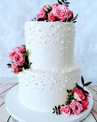 Wedding  - Cake by alenascakes