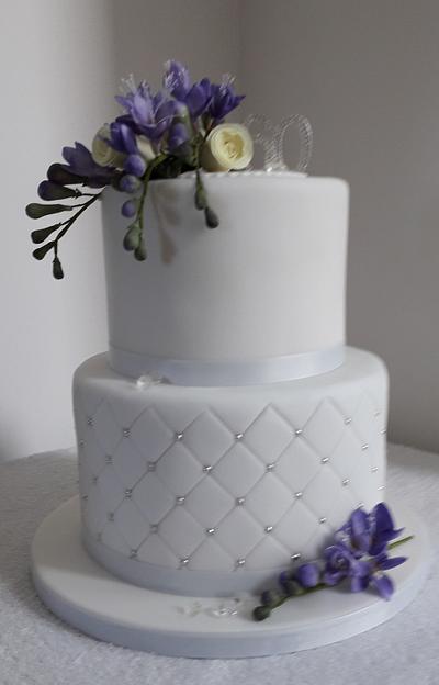 Freesia cake - Cake by Sue