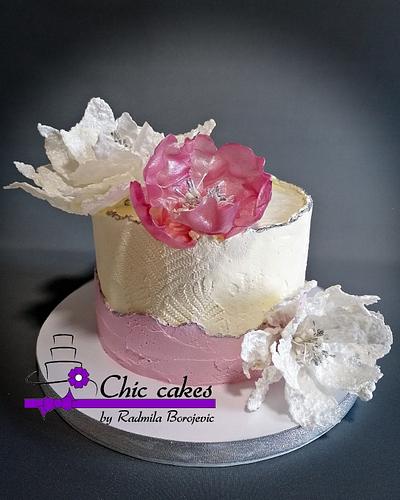 Gently birthday cake  - Cake by Radmila