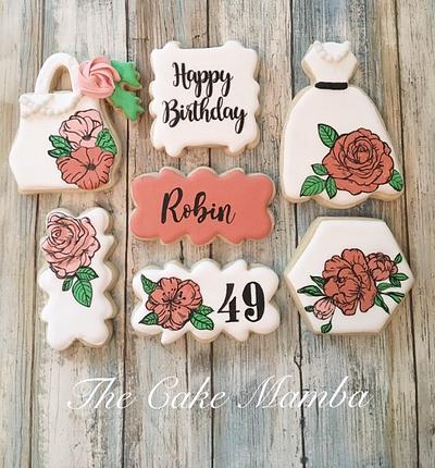 Floral cookies - Cake by The Cake Mamba