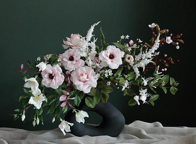 Flower inspiration  - Cake by  Alena Ujshag