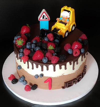 fruit and Lego - Cake by OSLAVKA
