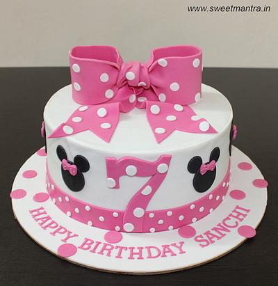 Minnie cake - Cake by Sweet Mantra Homemade Customized Cakes Pune