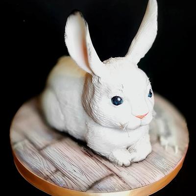 Bunny cake - Cake by Kumiko Murakami