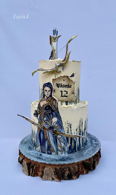 Elhain birthday cake  - Cake by Layla A