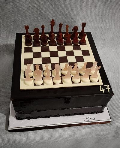 for a chess player - Cake by Kaliss