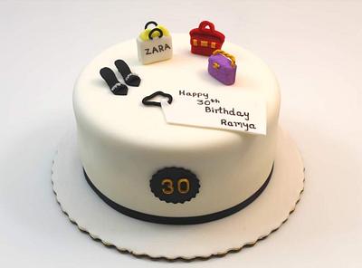 30th Birthday Cake - Cake by Shilpa Kerkar