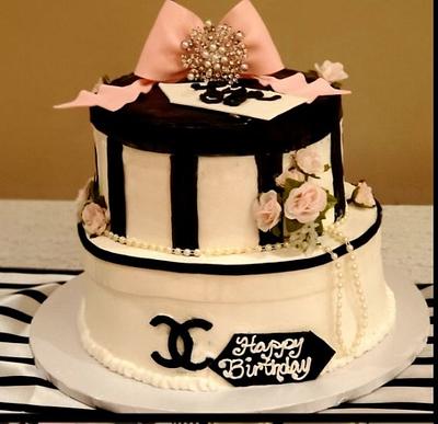 Chanel Birthday Cake - Cake by Celene's Confections