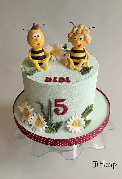 Bee Maja cake - Cake by Jitkap