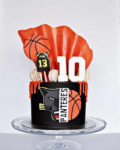 Basketball cake - Cake by rincondulcebysusana