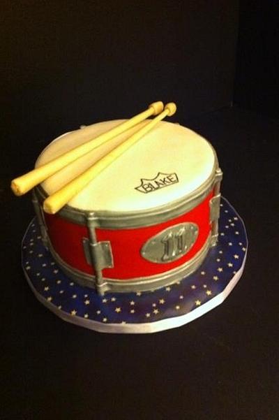 Drum cake - Cake by Woodcakes