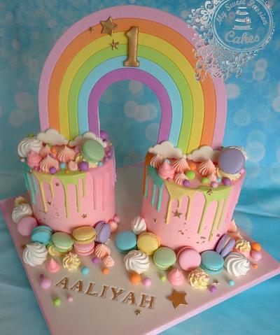 Rainbow cake  - Cake by Beata Khoo
